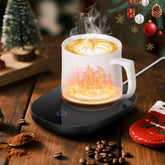 Dicross calentador de taza para escritorio con apagado automático mantiene tu café caliente durante horas.