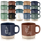 Taza didaey 20 piezas con versículos bíblicos para compartir en la iglesia.