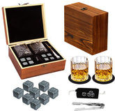 DIOXADOP Piedras para whisky: enfrian sin diluir el sabor, en caja regalo.