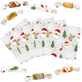 DIYASY envoltorios navideños para caramelos con acabado cristal y protección