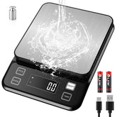 Diyife báscula de cocina IPX67 con cuerpo de acero inoxidable para cocinas húmedas.