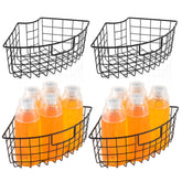 DLUGOPIS Lazy Susan: cesta cuatro piezas para ordenar gabinetes angulares
