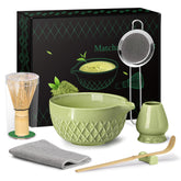 Doasuwish Matcha Set: chawan con vertidor para una preparación suave del matcha