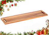 Tabla Dofira charcutería grande de 32 pulgadas para servir quesos y embutidos con estilo.