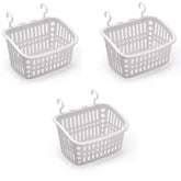 Doitxue cestas colgantes para ducha rectangulares de 8,5 pulgadas, gris, mejoran el almacenamiento.