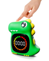 DoliWish temporizador dinosaurio frontal con visual claro para aprender