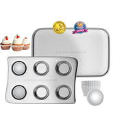 Doll Buddies set de moldes para horno Ultimate, perfecto para hornear platillos pequeños.