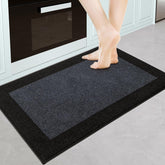 Alfombra DOMUSTEX de cocina lavable a máquina, tamaño 24x36, absorbe derrames y facilita la limpieza diaria.