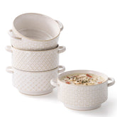 Cuenco DOWAN para sopa con asas y capacidad de 26 oz, ideal para servir caliente