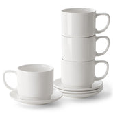 Dowan tazas de 12 oz en blanco para café; ideal para arte en la espuma