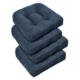 Cojines downluxe para silla de comedor con acolchado y confort suave.
