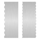 Raspador Dualshine pastel dentado frontal para bordes definidos en la decoración
