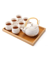 Dujust tetera japonesa con ciruela dorada para experiencia de té elegante
