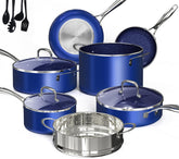 Conjunto DUXANO Deluxe 14pc en caja, ideal para cocinar desde cero.