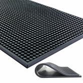 DXUQNG tapete de barra grueso para encimera; adherencia firme y limpieza sencilla.