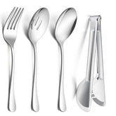 Set de cucharas de servir E-far 9,8 pulgadas, ideal para porciones grandes