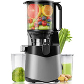 EanOruus prensado en frío, boca de alimentación 5-8 pulgadas para frutas y verduras enteras.
