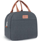 EASYFUN bolsa de almuerzo navy, vista frontal, ideal para transportar comida y snacks.