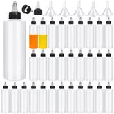 Eccliy botellas dispensadoras de 250 ml, listas para salsas y aderezos.