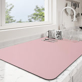 Ecotrim almohadilla secado para platos rosa con absorción rápida.