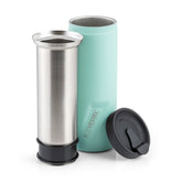 EcOVessel Prensa Francesa Portátil 14oz para café recién hecho en movimiento