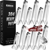 Pinzas Eddeas para hielo de 6 pulgadas, precisión al servir cubos.