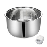 Olla interna Eiszhjk para arrocera 5.5 tazas, ajuste perfecto.