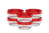 Contenedor ELEGANT DISPOSABLES de 8 onzas con base transparente para ver porciones