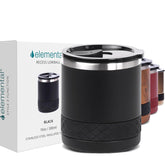 Elemental Recess vaso bajo 10oz, frontal, mantiene bebidas frías hasta 18 horas.