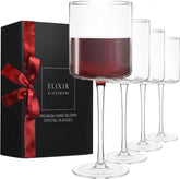 Copa sin tallo Elixir Glassware, cristal claro para una experiencia elegante.