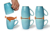ELYPRO apilador de tazas para cocina, ahorro de espacio.