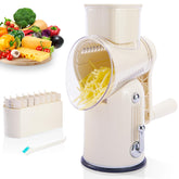 ENERGEVITY rallador queso giratorio con mango, ralla quesos y verduras con precisión.
