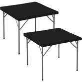 Mantel Enjoyidea ajustable cuadrado 34x34, dos piezas, ideal para eventos.