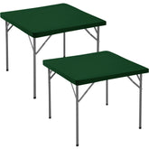 Mantel Enjoyidea ajustable cuadrado 36x36 para cenas y fiestas al aire libre.