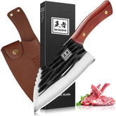 ENOKING cuchillo carnicería de 7,1 pulgadas con hoja afilada y precisión para cortes finos