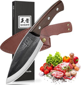ENOKING Cuchillo Vikingo para corte de carne con filo duradero