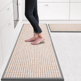 Alfombras eqivei de cocina absorbentes y antideslizantes, ideal para evitar salpicaduras y proteger el suelo.