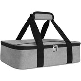 Bolsa esouler cazuela aislada frontal mantiene la temperatura para picnic.