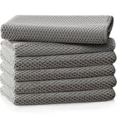 Toalla barista EubooTree de microfibra 12x12 para limpieza suave.