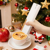 EVEBOT PrintPen crea arte de latte para bebidas atractivas.