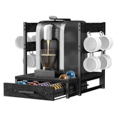 Evermagin porta-capsulas Nespresso Vertuo: organiza cápsulas de 56 pequeñas y 28 grandes para encontrar sabores fácilmente.