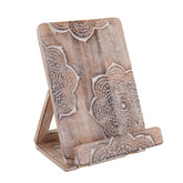 Eximious India soporte-libro cocina mandala mantiene recetas claras y al alcance