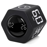 Exlliy temporizador cubo con pantalla iluminada para estudiar con visibilidad clara