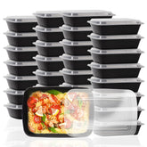 Ezalia contenedores-preparacion-38oz para planificar comidas semanales.