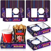 Bandeja Faccito para noche de película, ideal para palomitas y dulces.