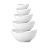 Familywood cuenco de 3 oz para aperitivos, porcelana duradera.