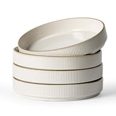 Famiware Estrella 8.25 cuenco pasta blanco glaseado, ideal para porciones abundantes