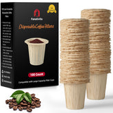 Fanativita filtro desechable para K-Cup, uso diario y aroma limpio.