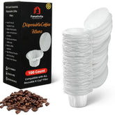 Fanativita filtros K-Cup con tapa Genius facilitan limpieza rápida tras cada taza.