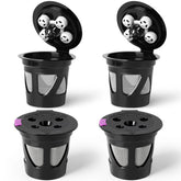 Fanativita K-Cups reutilizables para Keurig, ahorro en cápsulas desechables.